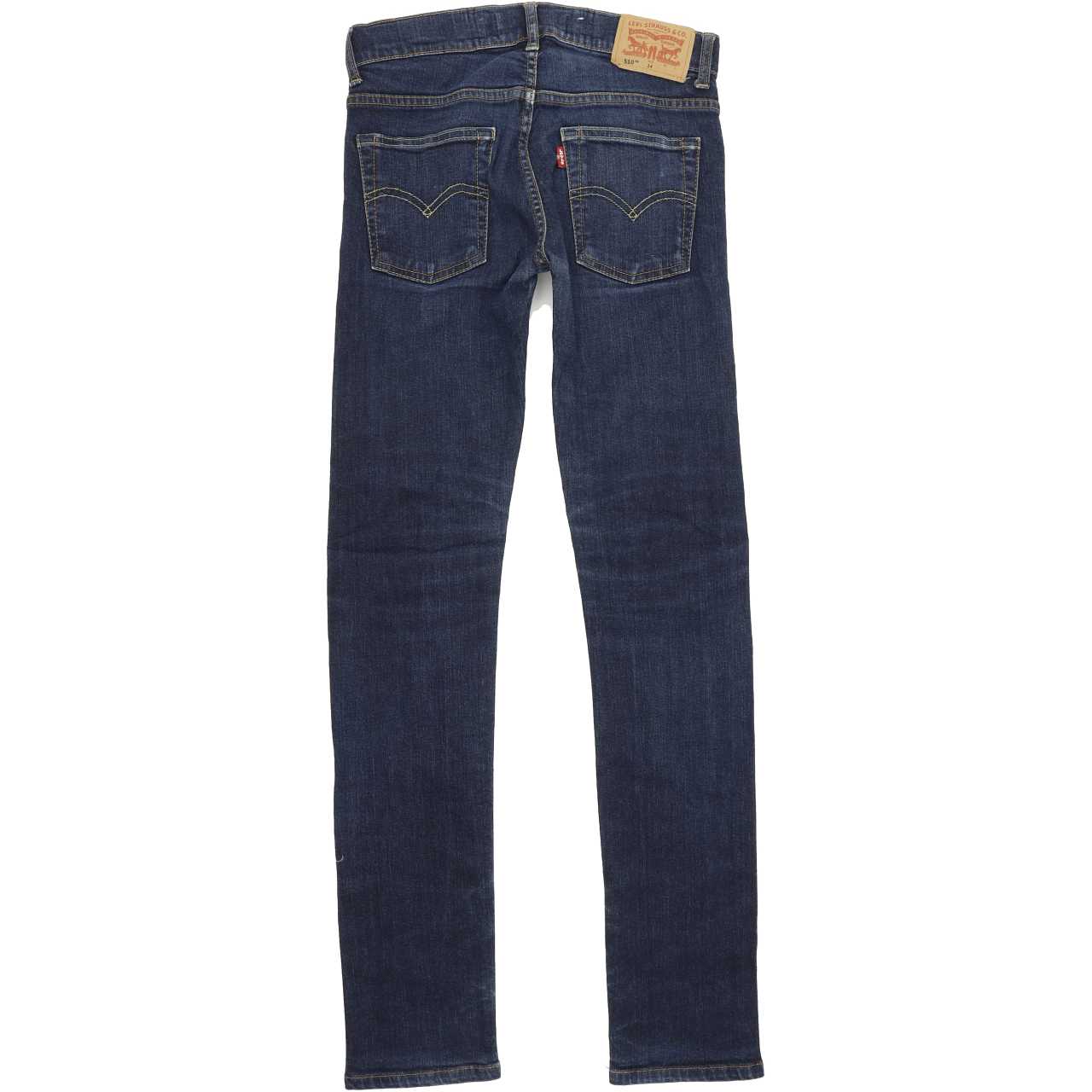 Levi's 510 Kids Blue Skinny Slim Stretch Jeans W24 L30