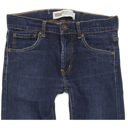 Levi's 510 Kids Blue Skinny Slim Stretch Jeans W24 L30