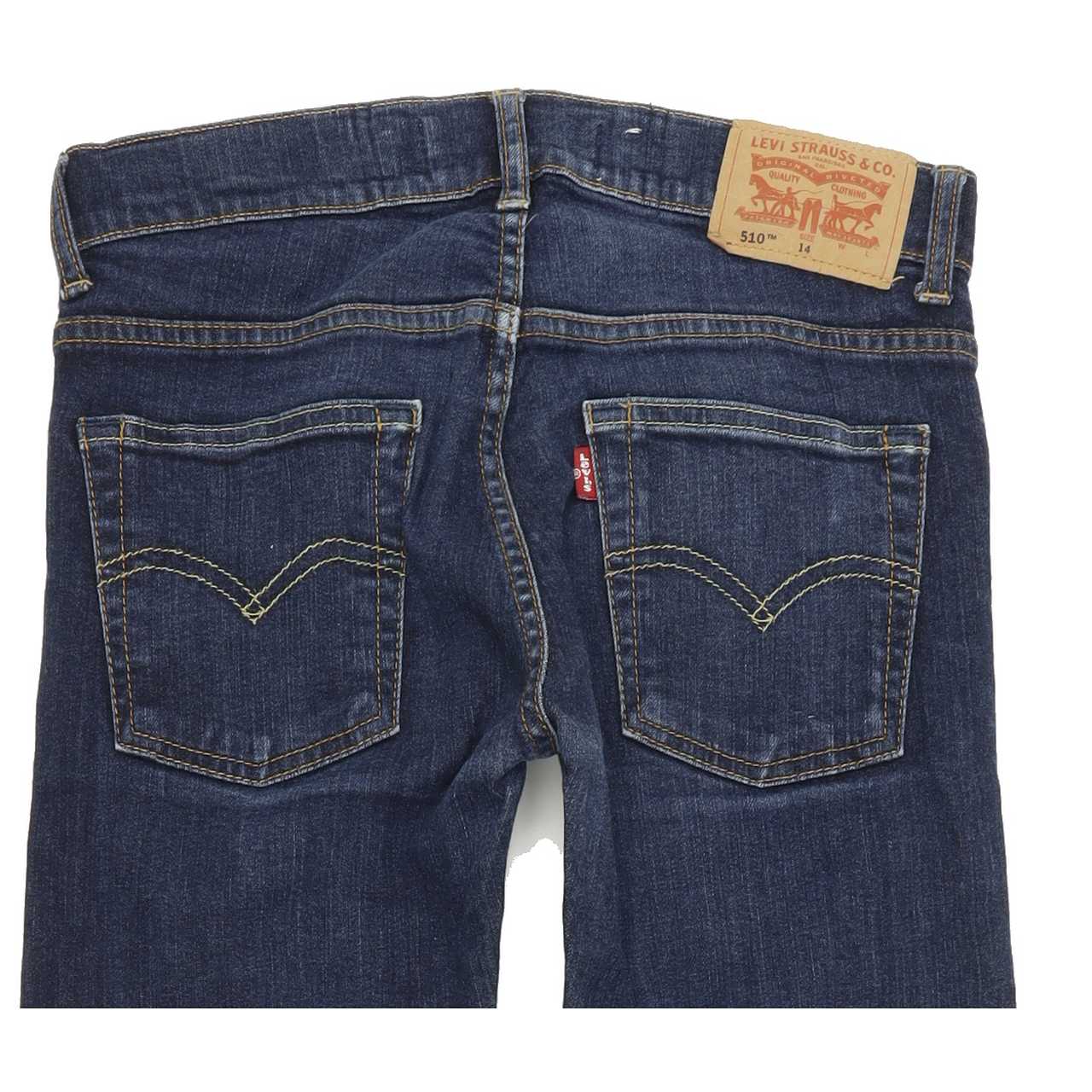 Levi's 510 Kids Blue Skinny Slim Stretch Jeans W24 L30