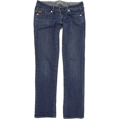 G-Star Midge Women Blue Straight Regular Stretch Jeans W31 L33