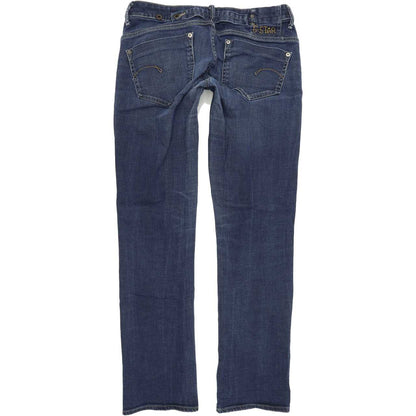 G-Star Midge Women Blue Straight Regular Stretch Jeans W31 L33