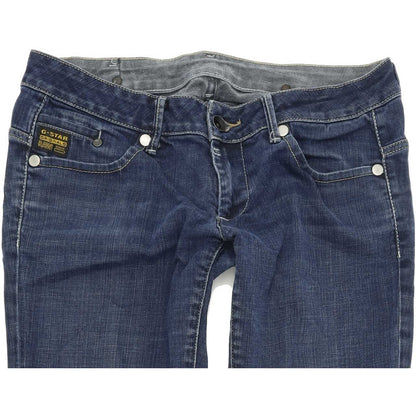 G-Star Midge Women Blue Straight Regular Stretch Jeans W31 L33
