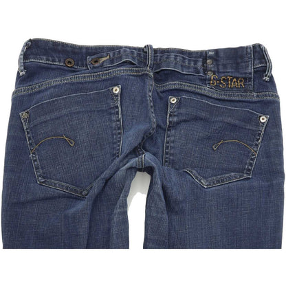 G-Star Midge Women Blue Straight Regular Stretch Jeans W31 L33