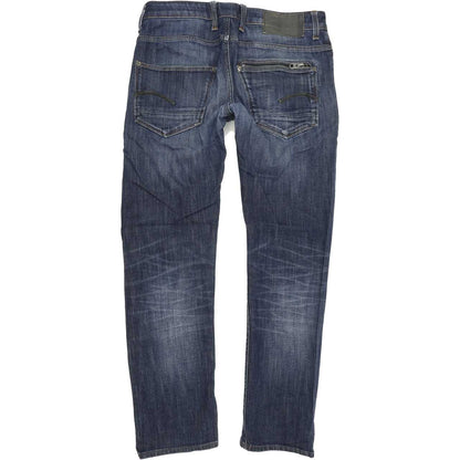 G-Star Attac Men Blue Straight Regular Stretch Jeans W31 L30