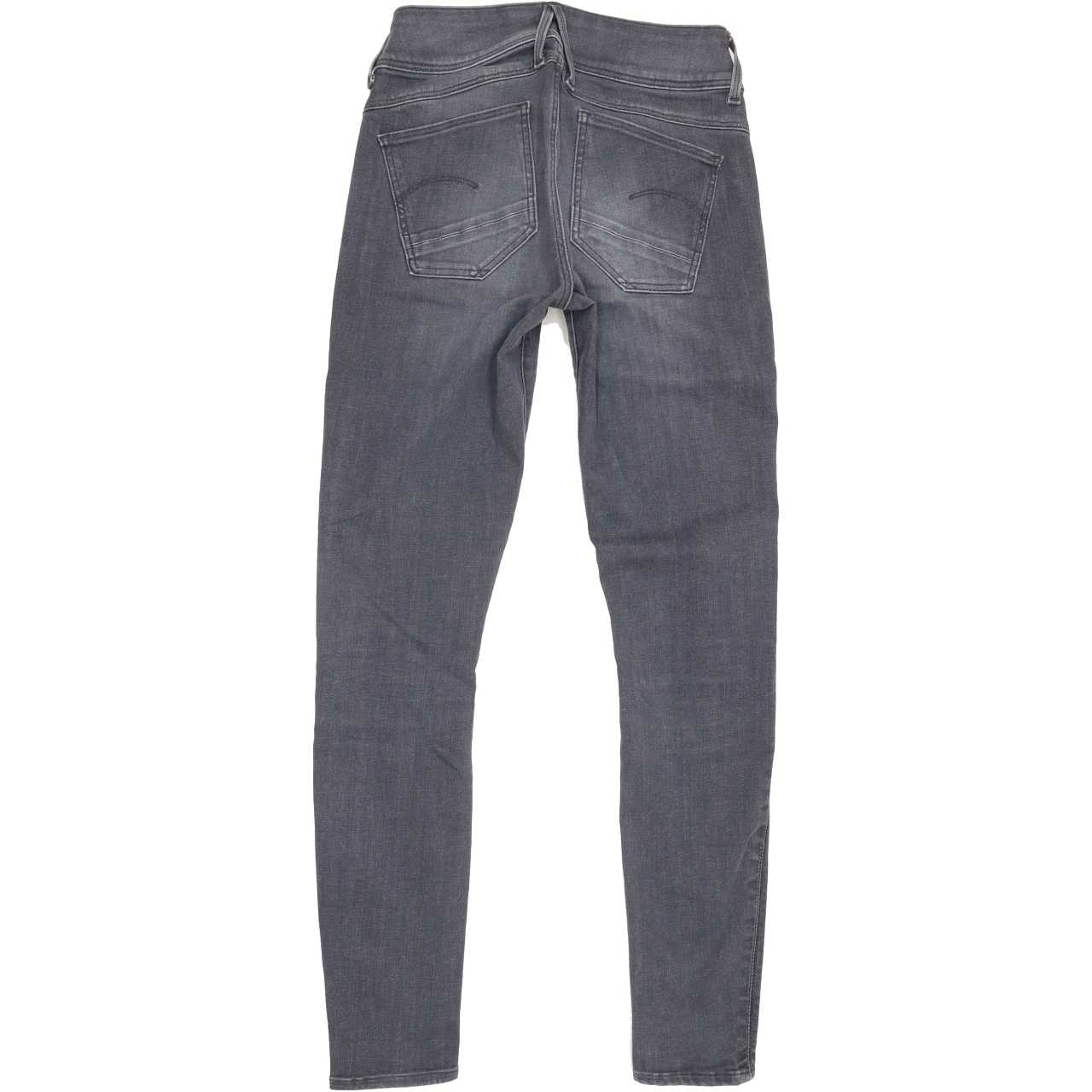 G-Star Lynn D-Mid Women Grey Skinny Regular Stretch Jeans W28 L29