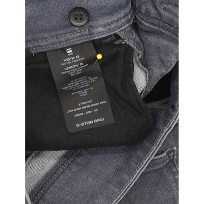 G-Star Lynn D-Mid Women Grey Skinny Regular Stretch Jeans W28 L29