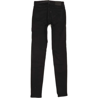 Levi's 710 Women Black Skinny Regular Jeans W25 L29