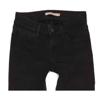 Levi's 710 Women Black Skinny Regular Jeans W25 L29