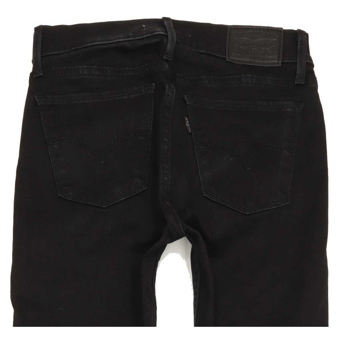 Levi's 710 Women Black Skinny Regular Jeans W25 L29