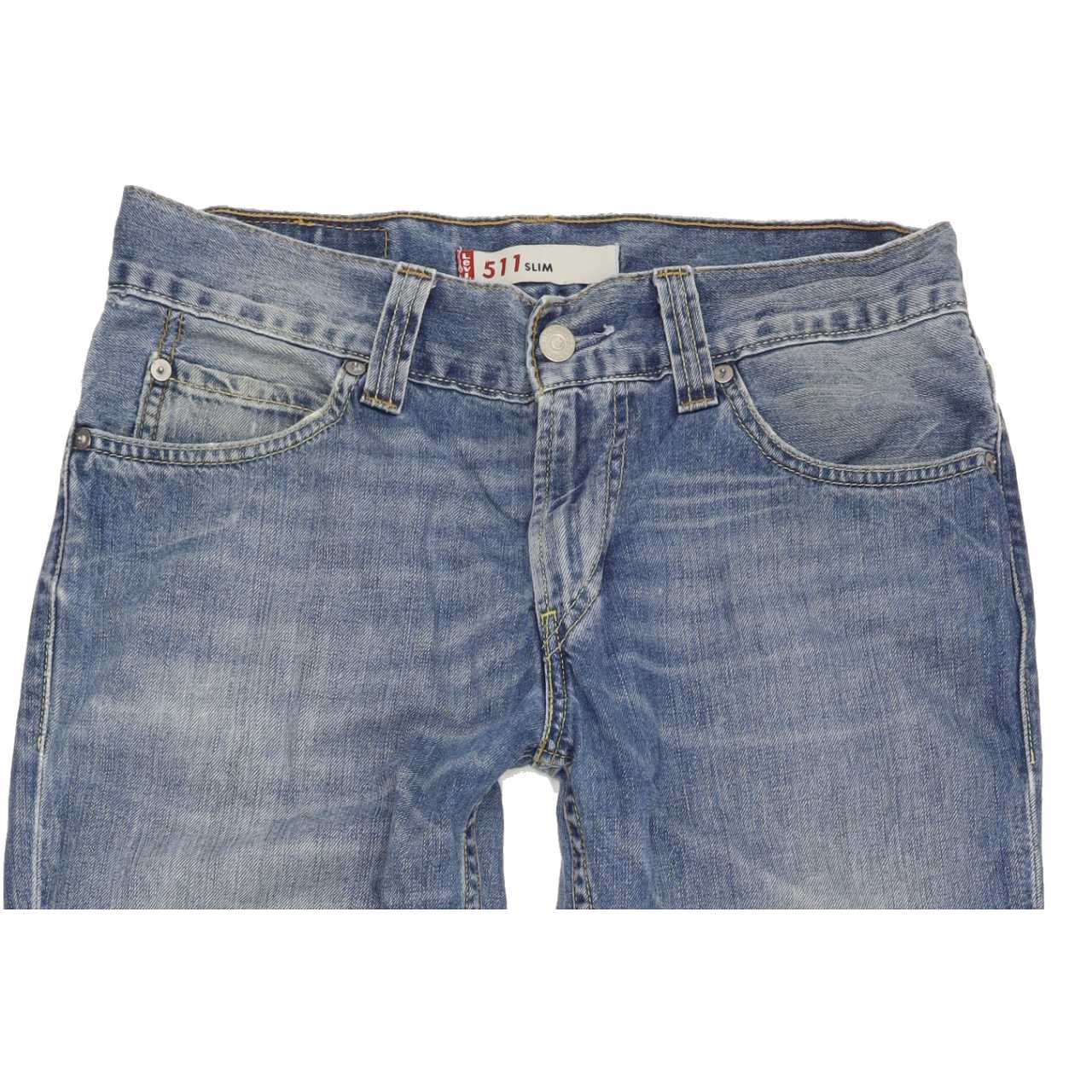 Levi's 511 Men Blue Straight Slim Jeans W32 L31