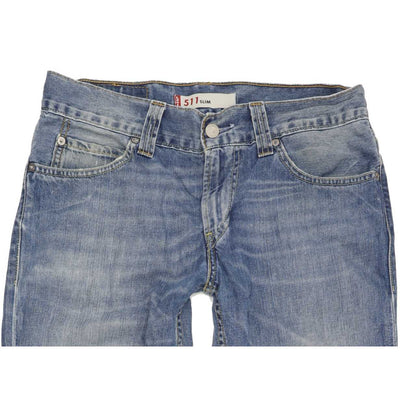 Levi's 511 Men Blue Straight Slim Jeans W32 L31