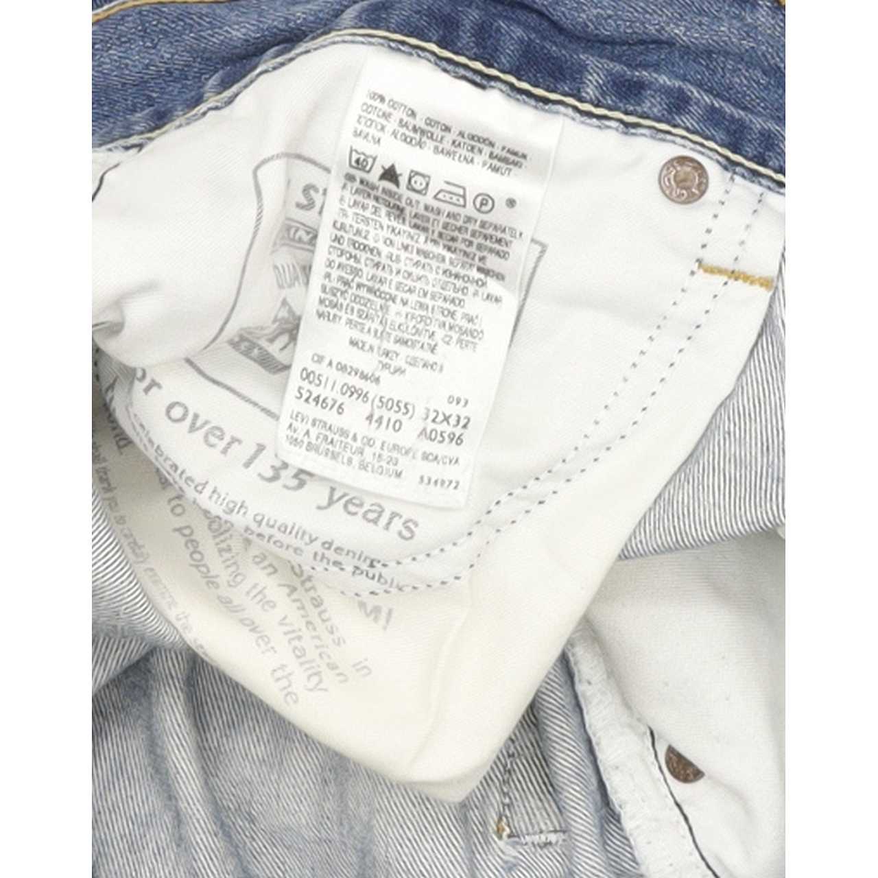 Levi's 511 Men Blue Straight Slim Jeans W32 L31