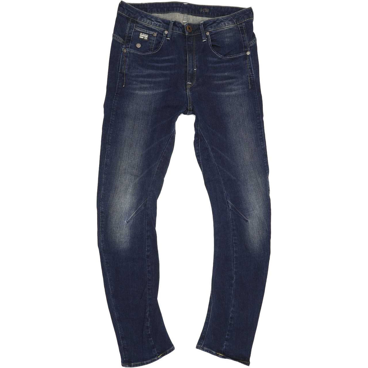 G-Star Arc 3D Women Blue Tapered Loose Stretch Jeans W27 L32