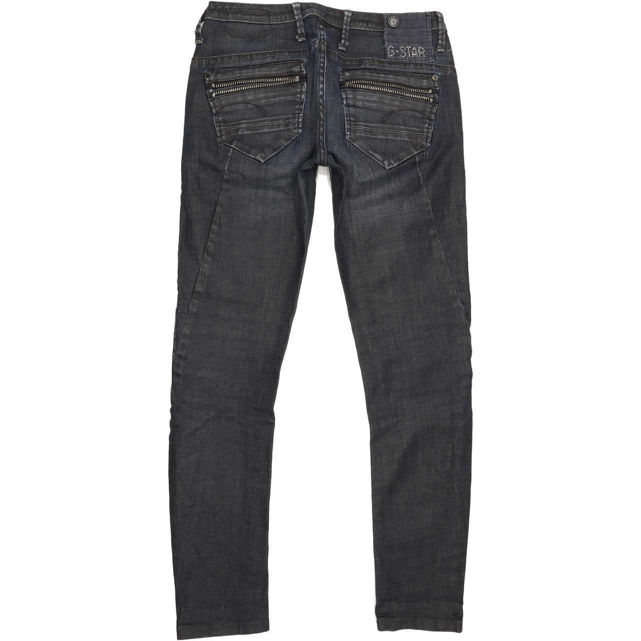 G-Star 3301 Women Blue Tapered Slim Jeans W28 L30
