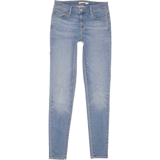 Levi's 710 Women Blue Skinny Regular Stretch Jeans W29 L32
