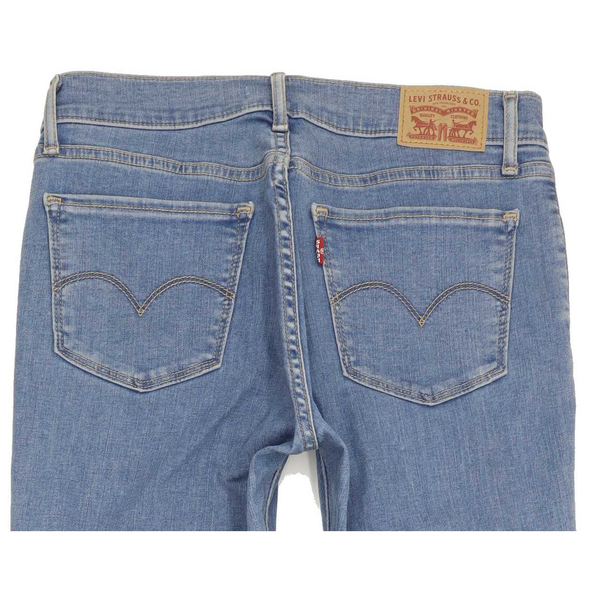 Levi's 710 Women Blue Skinny Regular Stretch Jeans W29 L32