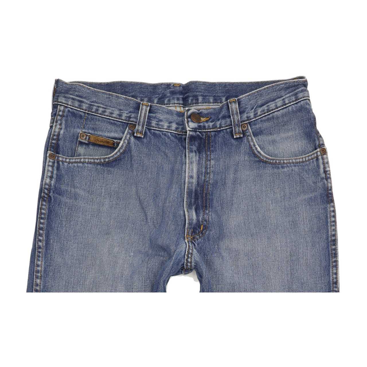 Wrangler Comfort Men Blue Straight Regular Jeans W32 L32