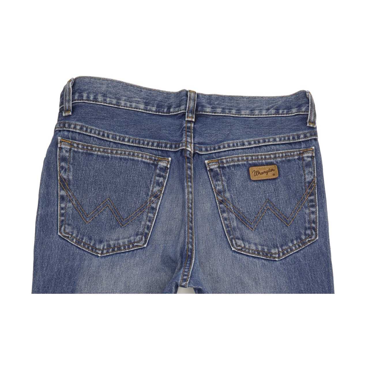 Wrangler Comfort Men Blue Straight Regular Jeans W32 L32