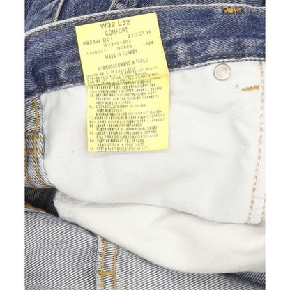Wrangler Comfort Men Blue Straight Regular Jeans W32 L32