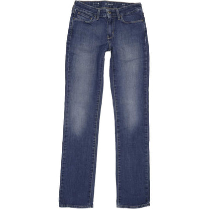 G-Star Demi Curve Women Blue Straight Regular Stretch Jeans W27 L31
