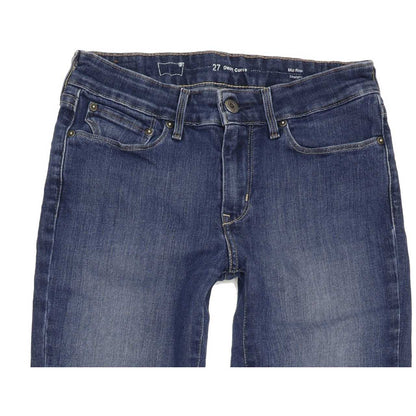 G-Star Demi Curve Women Blue Straight Regular Stretch Jeans W27 L31