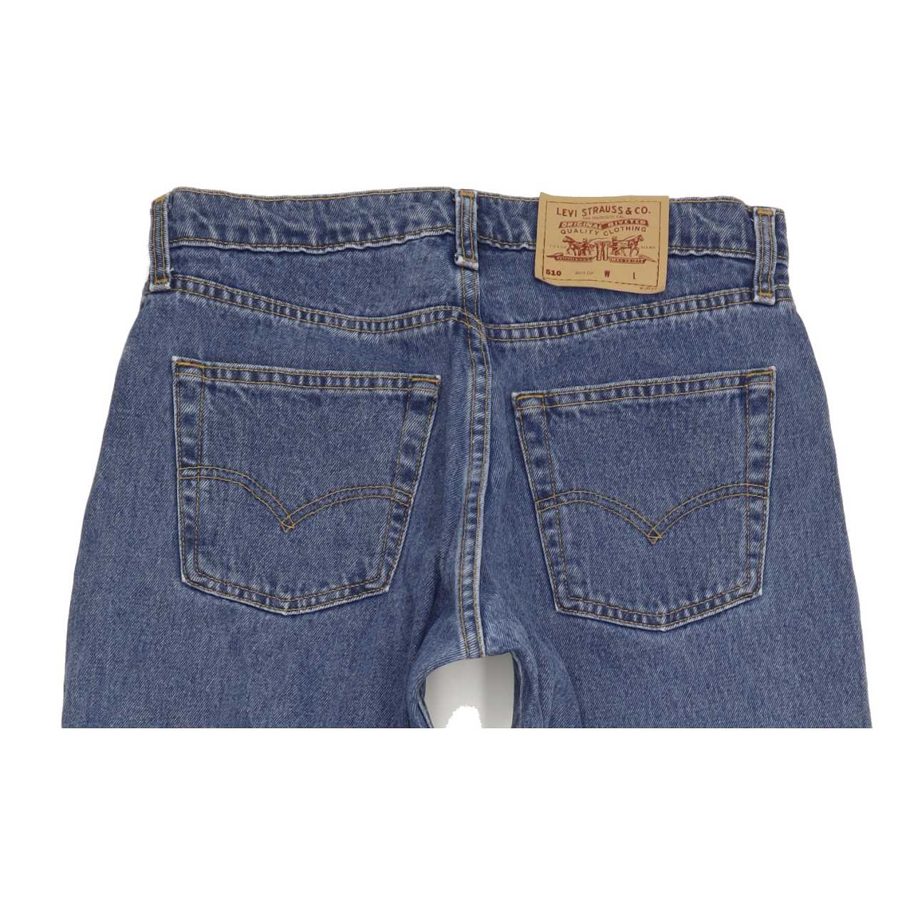 Levi's 510 Men Blue Straight Slim Jeans W32