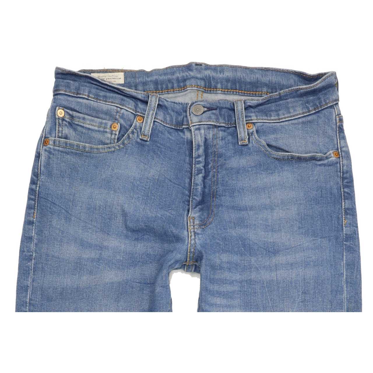 Levi's 511 Men Blue Straight Slim Stretch Jeans W33 L33