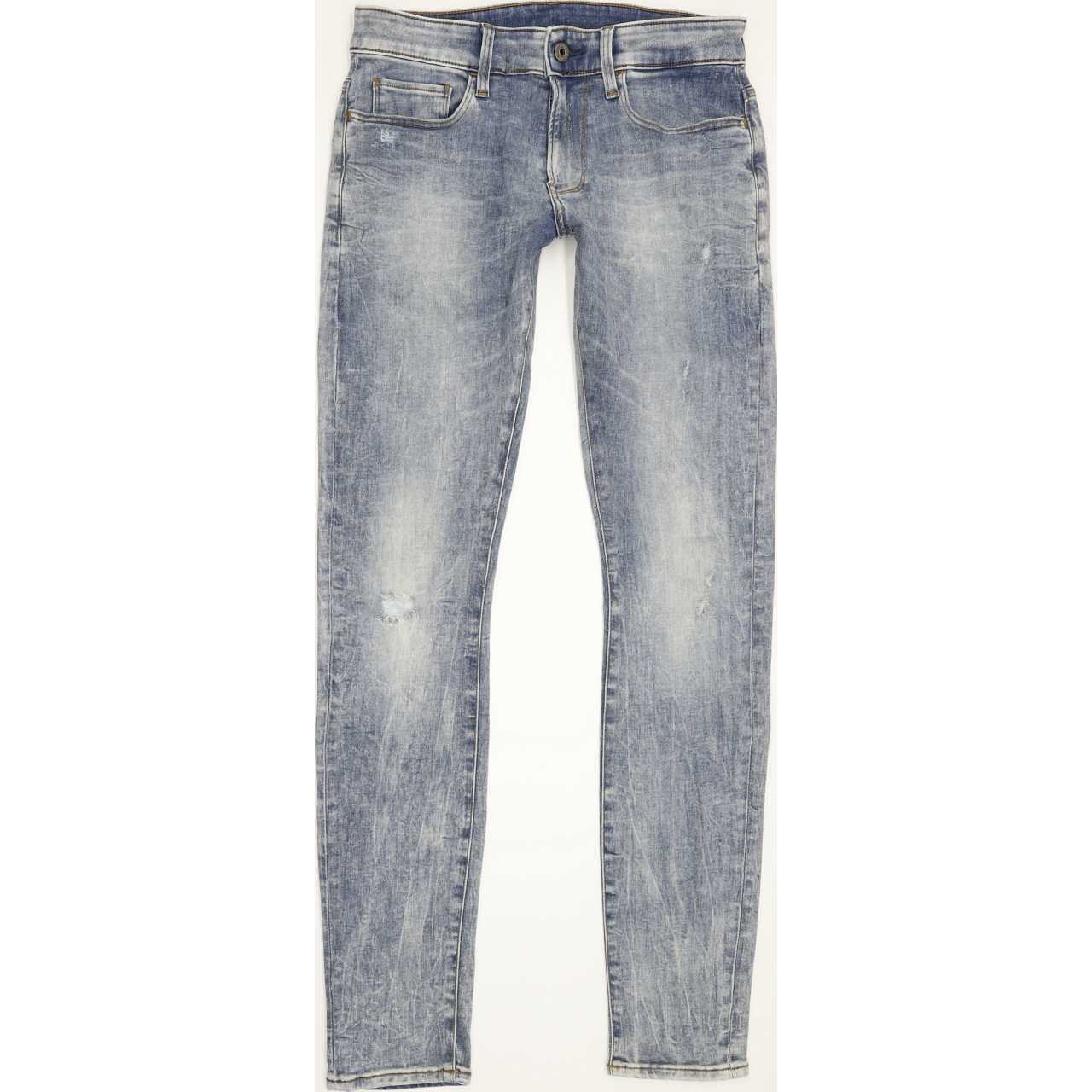 G-Star 3301 Deconstructed Men Blue Skinny Regular Stretch Jeans W29 L32