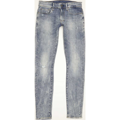 G-Star 3301 Deconstructed Men Blue Skinny Regular Stretch Jeans W29 L32