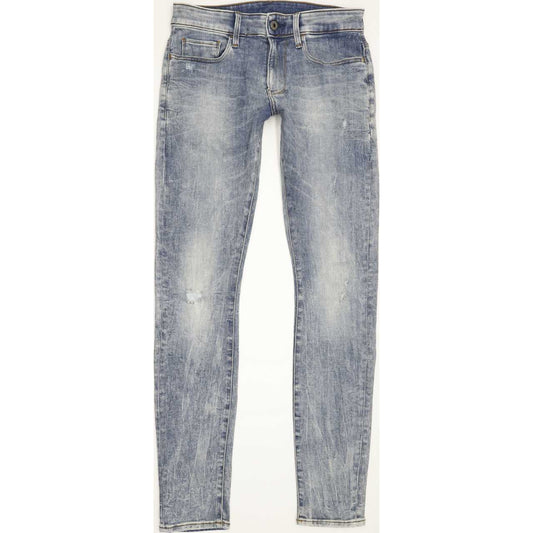 G-Star 3301 Deconstructed Men Blue Skinny Regular Stretch Jeans W29 L32