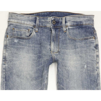 G-Star 3301 Deconstructed Men Blue Skinny Regular Stretch Jeans W29 L32