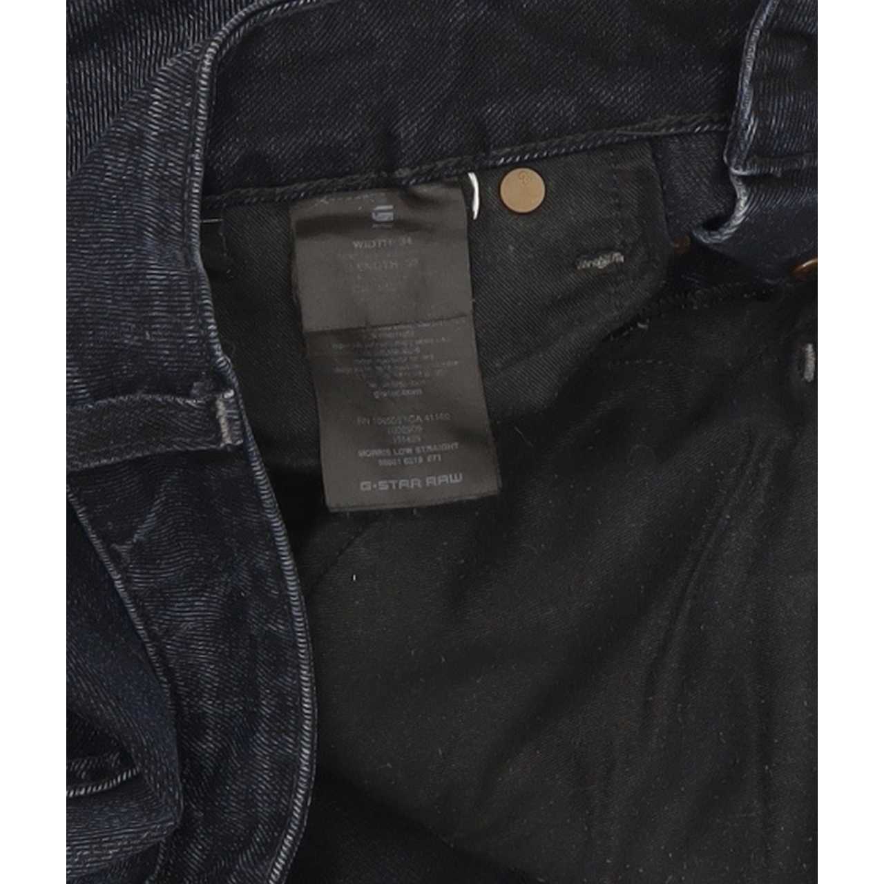 G-Star Morris Men Blue Straight Slim Jeans W34 L32