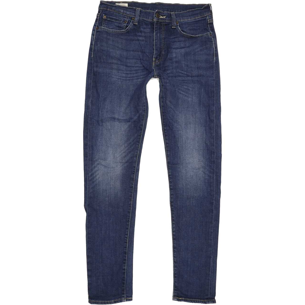 Levi's 512 Men Blue Tapered Slim Stretch Jeans W32 L33