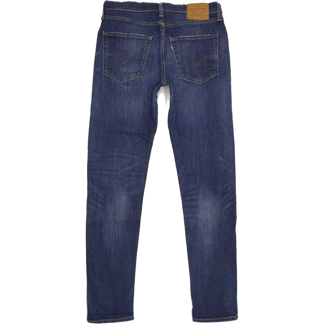Levi's 512 Men Blue Tapered Slim Stretch Jeans W32 L33
