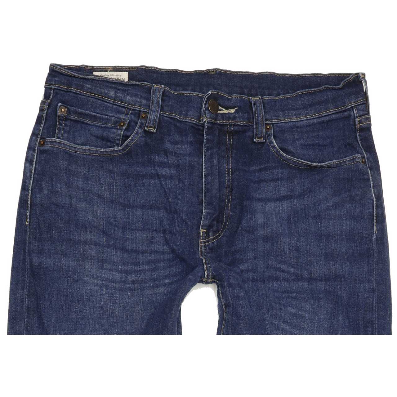 Levi's 512 Men Blue Tapered Slim Stretch Jeans W32 L33