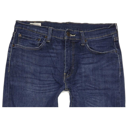Levi's 512 Men Blue Tapered Slim Stretch Jeans W32 L33