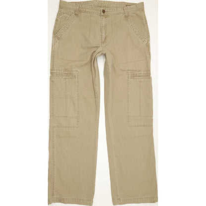 Wrangler Ross Men Beige Straight Regular Jeans W33 L32