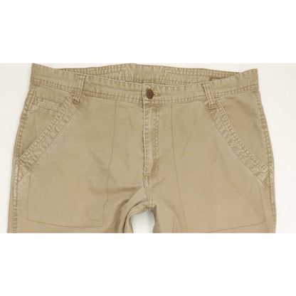 Wrangler Ross Men Beige Straight Regular Jeans W33 L32