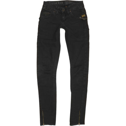 G-Star Jack Zip Women Black Skinny Slim Stretch Jeans W25 L32