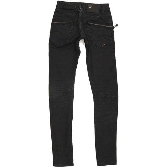 G-Star Jack Zip Women Black Skinny Slim Stretch Jeans W25 L32