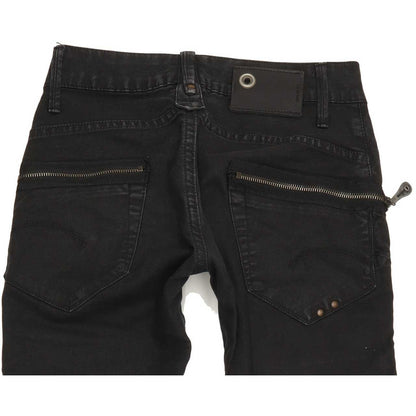G-Star Jack Zip Women Black Skinny Slim Stretch Jeans W25 L32