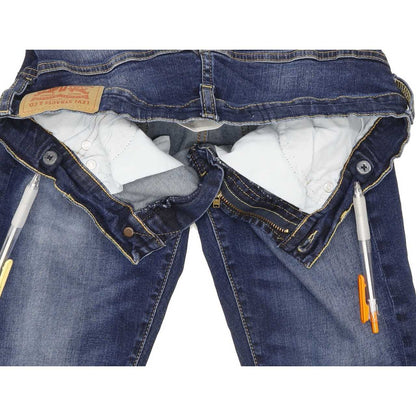 Levi's 520 Kids Blue Tapered Regular Stretch Jeans W26 L30