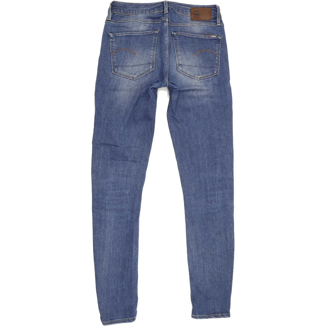 G-Star 3301 Women Blue Skinny Regular Stretch Jeans W26 L29