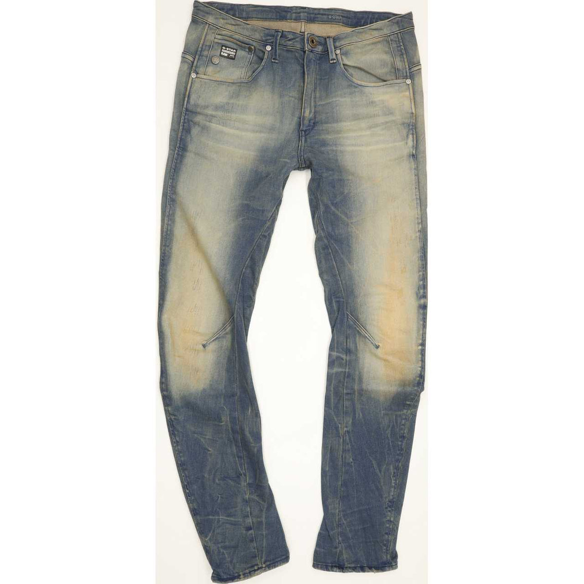 G-Star Arc 3D Women Blue Tapered Regular Stretch Jeans W26 L32