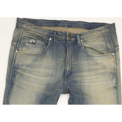 G-Star Arc 3D Women Blue Tapered Regular Stretch Jeans W26 L32