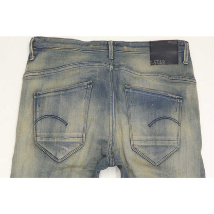 G-Star Arc 3D Women Blue Tapered Regular Stretch Jeans W26 L32