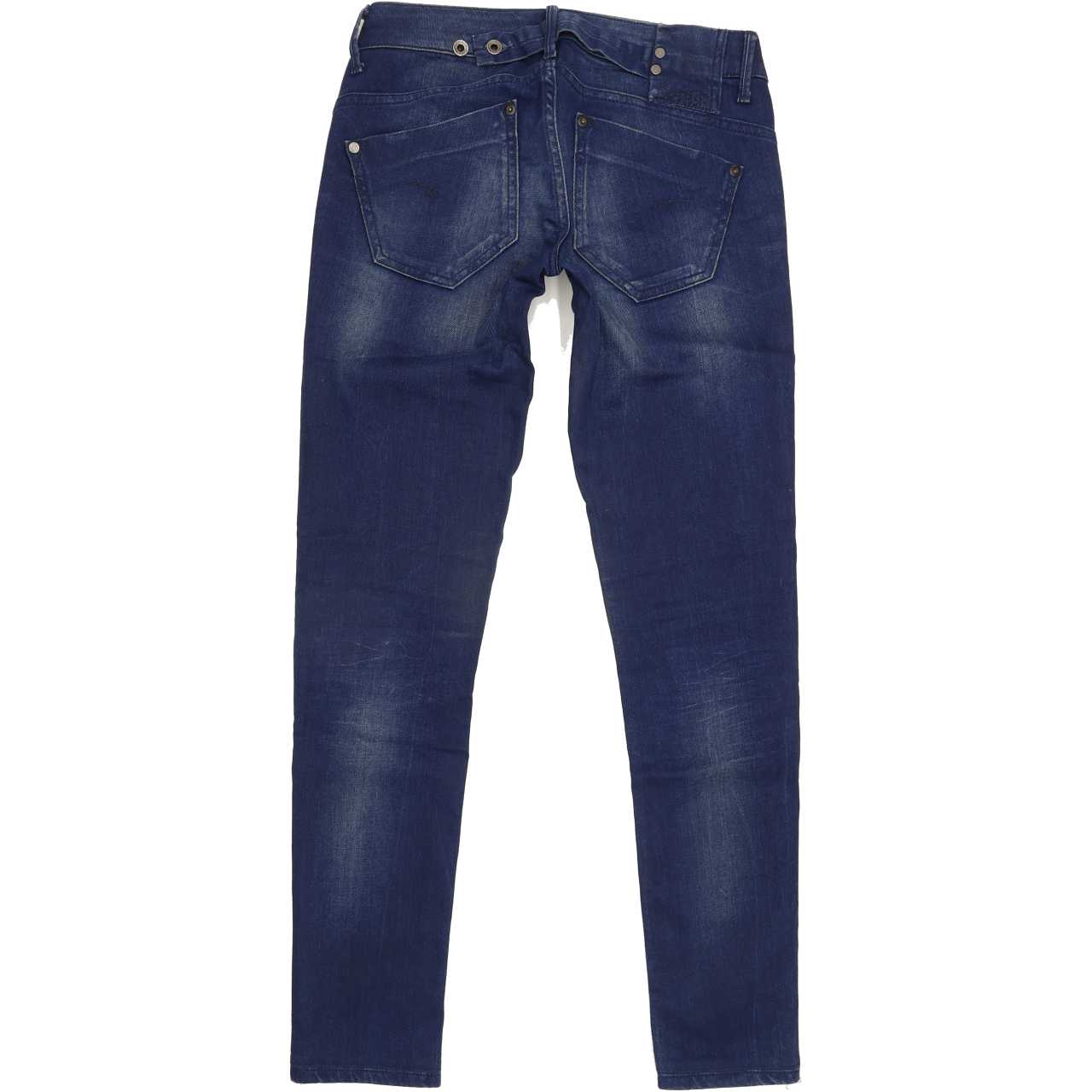 G-Star Midge Women Blue Straight Slim Stretch Jeans W28 L30