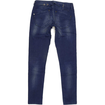 G-Star Midge Women Blue Straight Slim Stretch Jeans W28 L30