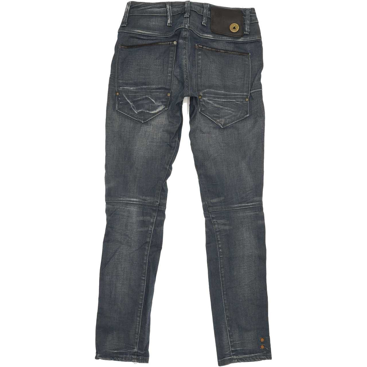 G-Star Dean Elwood Women Blue Tapered Slim Stretch Jeans W25 L30