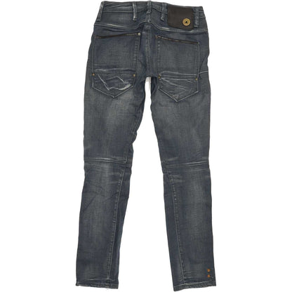 G-Star Dean Elwood Women Blue Tapered Slim Stretch Jeans W25 L30